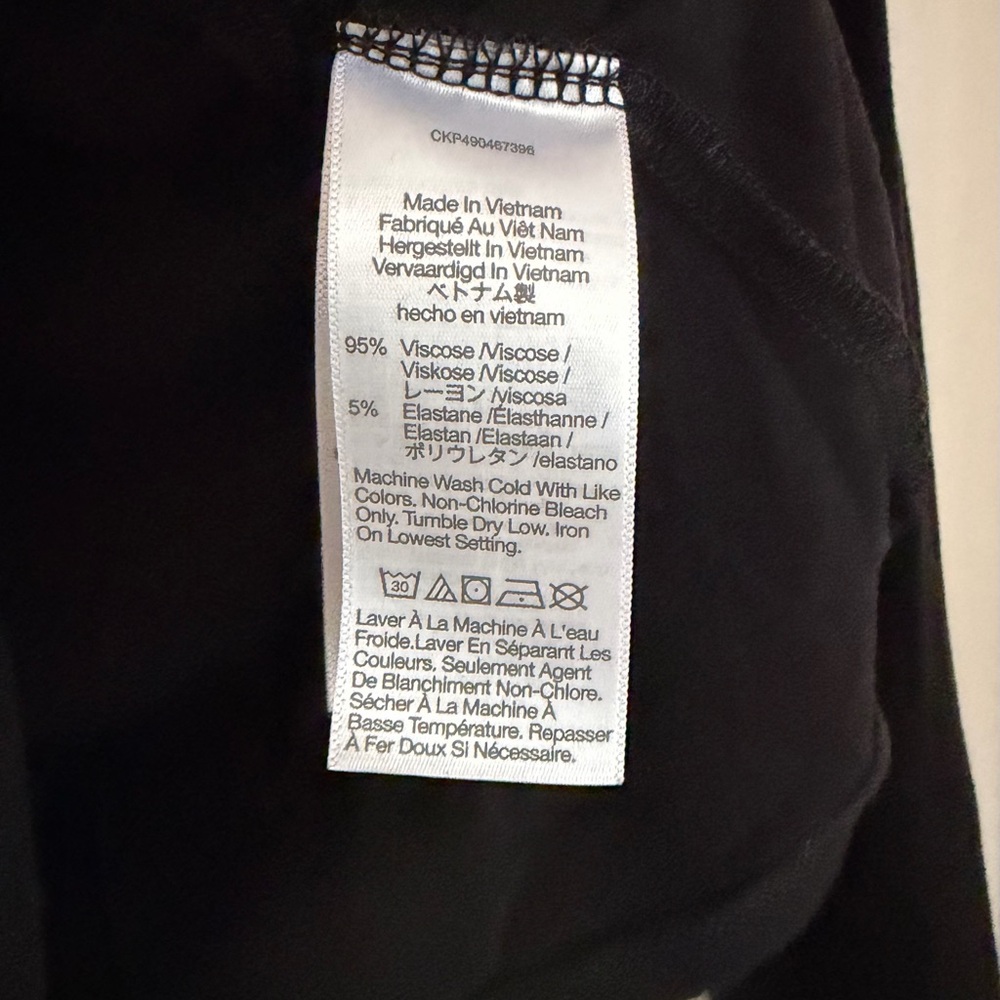 Madewell Side Cinch LS Polo Top Small - Picture 6 of 7